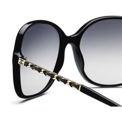 Sunglasses: Square Sunglasses, acetate & lambskin .